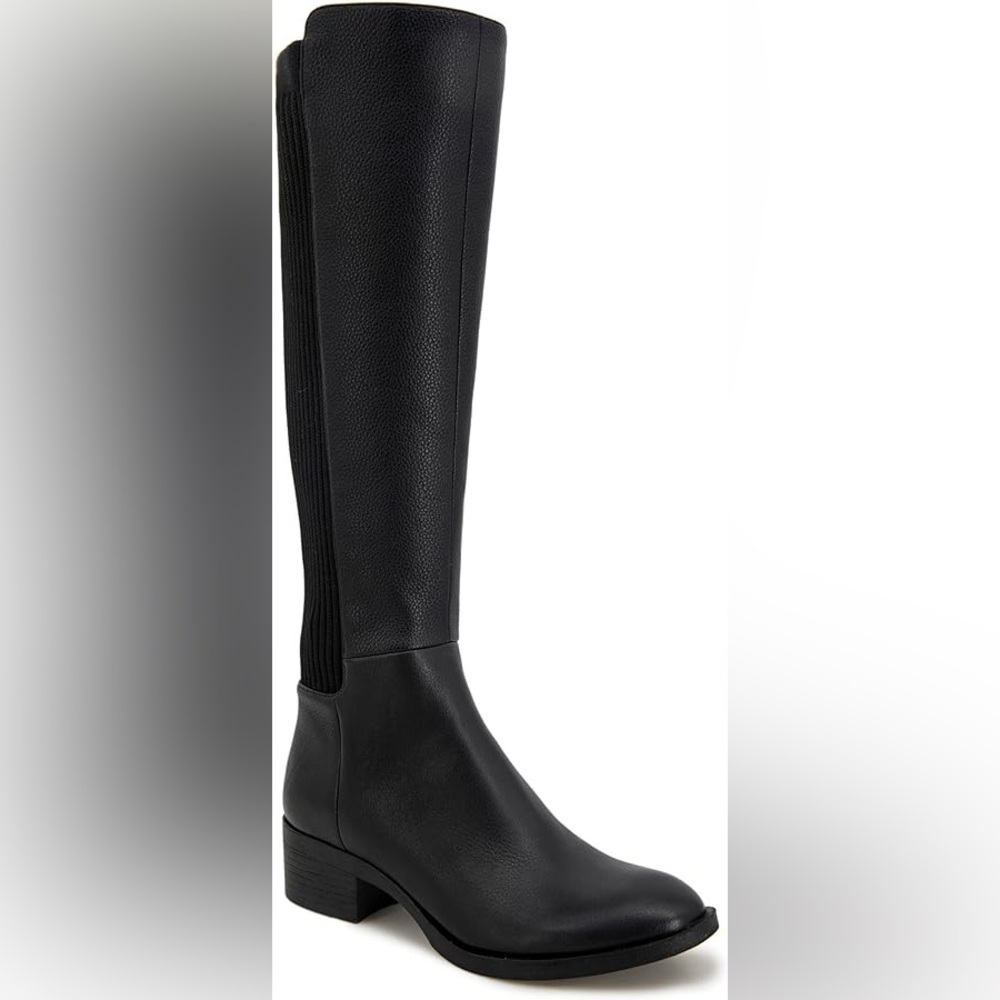 NWOT Kenneth Cole Gentle‎ Souls Levon Knee High Boot Black Suede 6.5